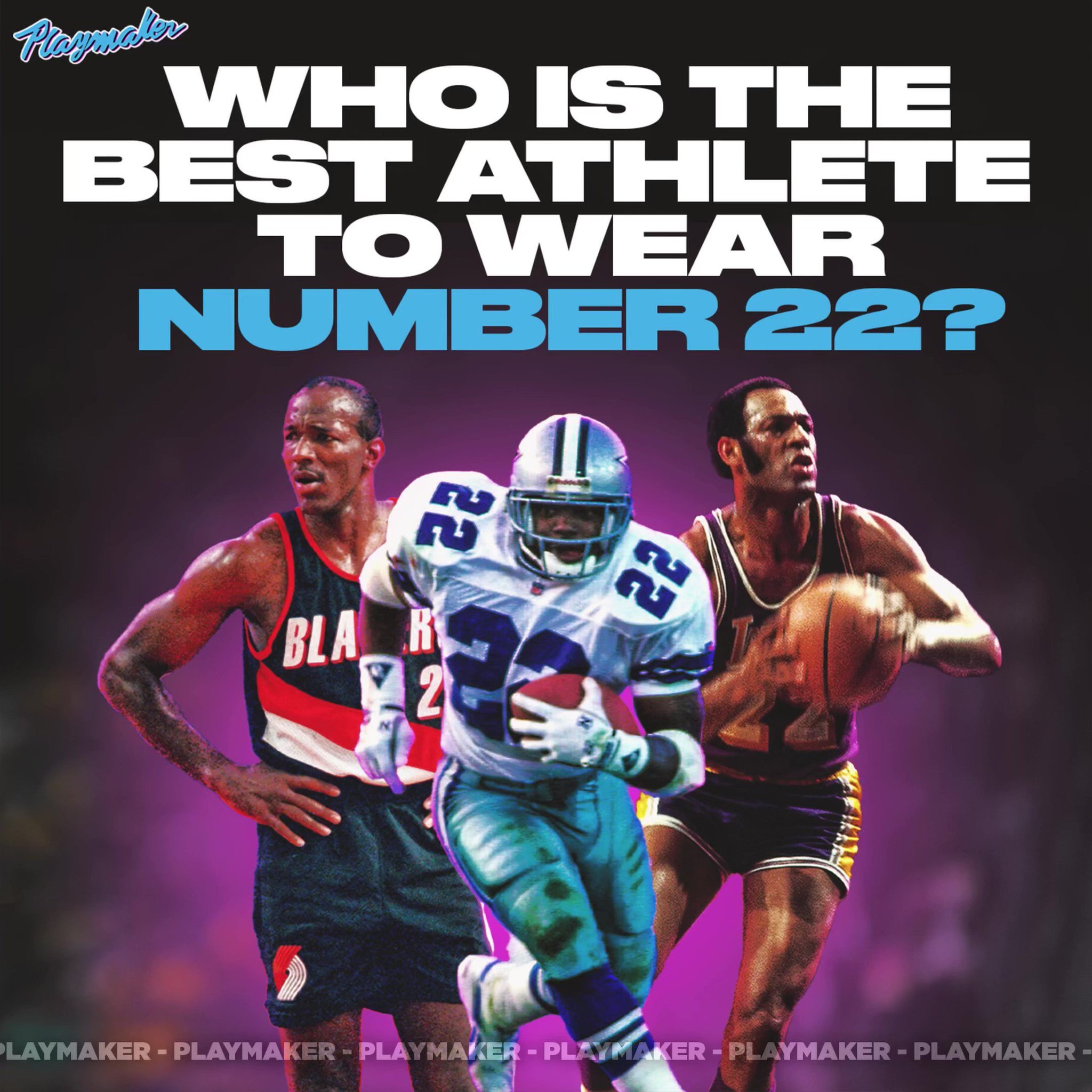 Playmaker on Twitter "Who is the best athlete to ever wear the number