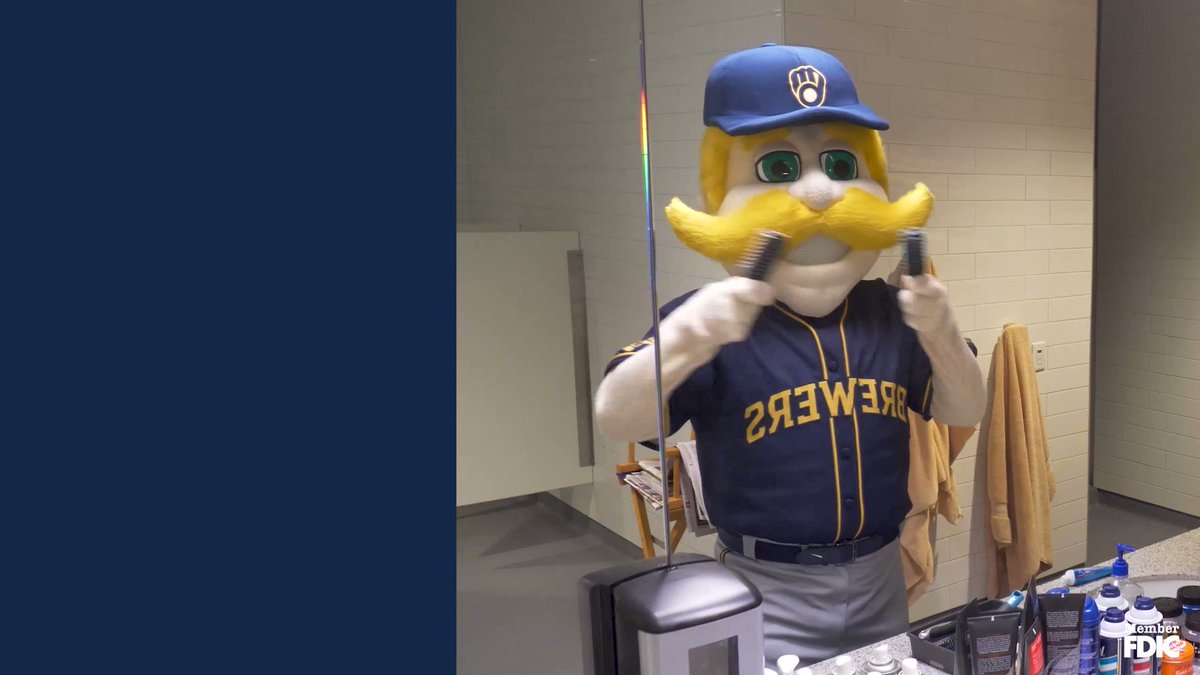 Milwaukee Brewers on Twitter "Be like Bernie_Brewer—be there Opening