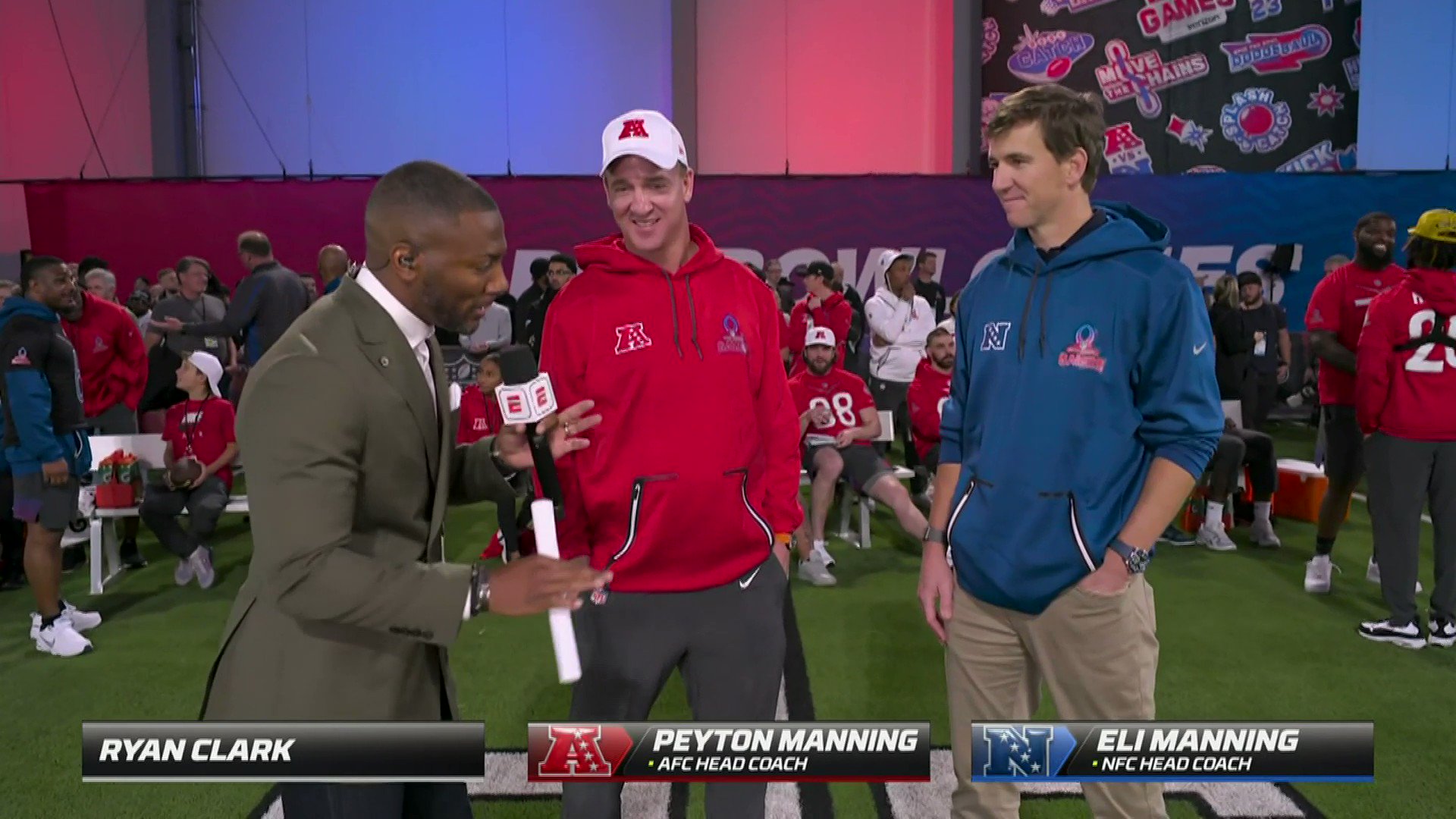 NFL on Twitter "Peyton and EliManning are ready to kick off the ProBowlGames! 📺 2023 