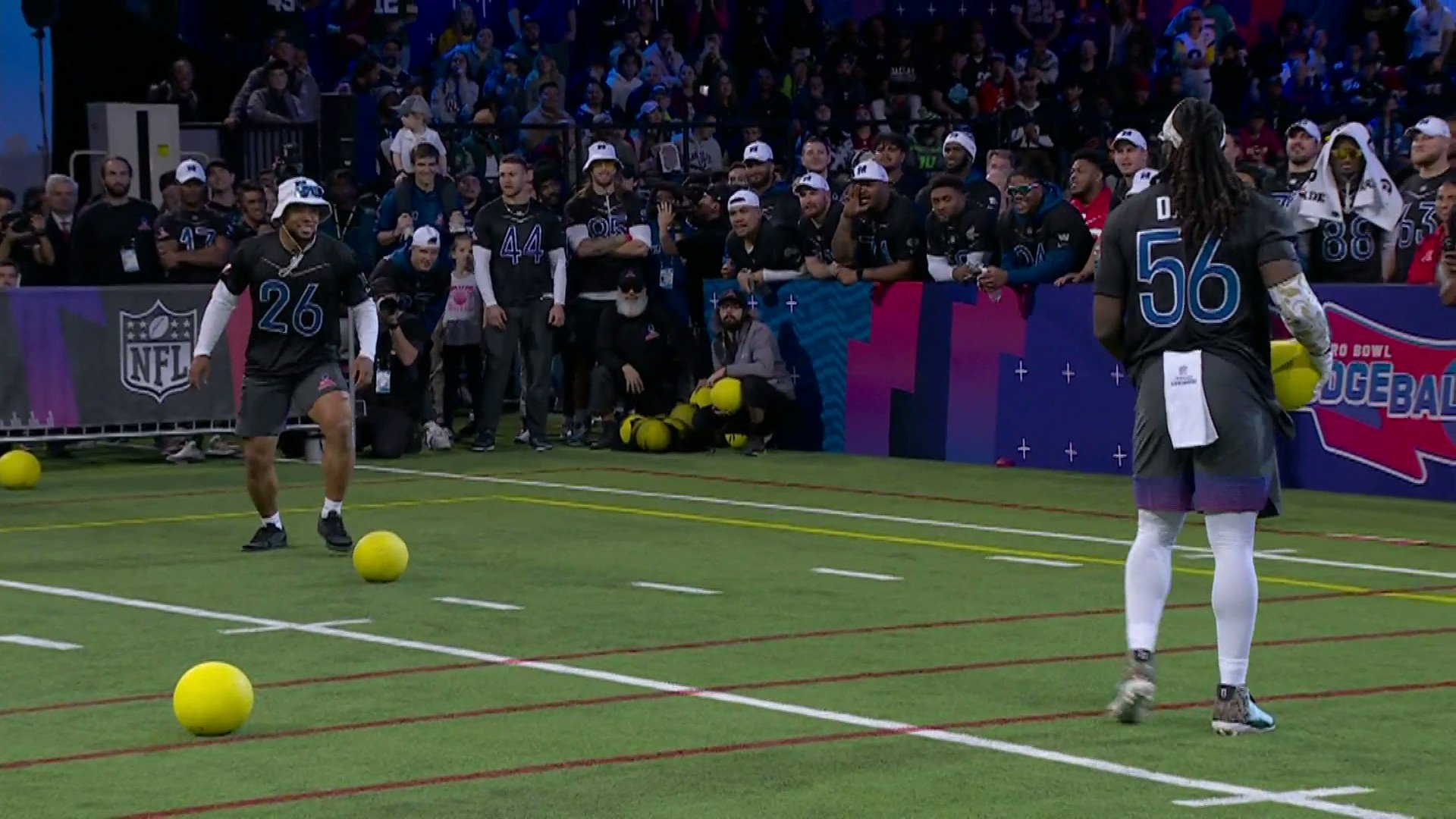 NFL on Twitter ".Saquon is elusive while playing dodgeball too 👀 📺