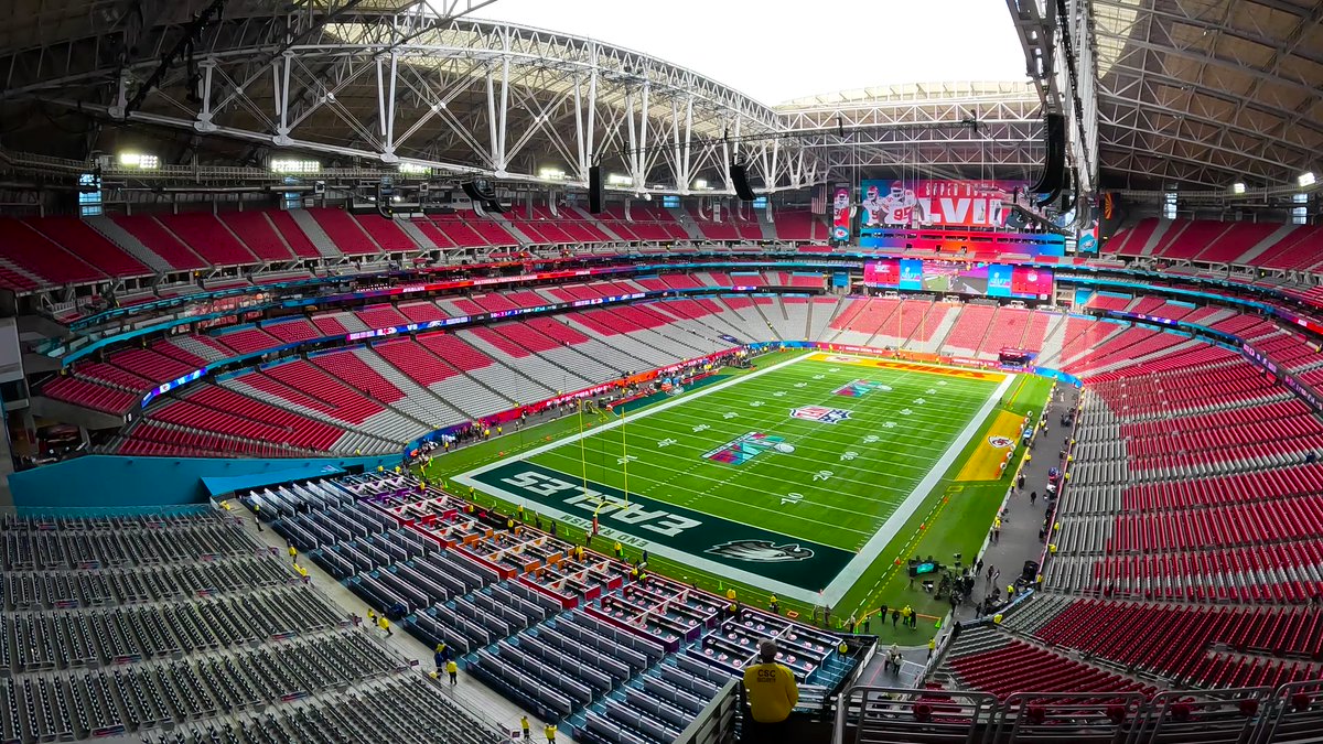 NFL on Twitter "No place we'd rather be. 📺 SBLVII 630pm ET on