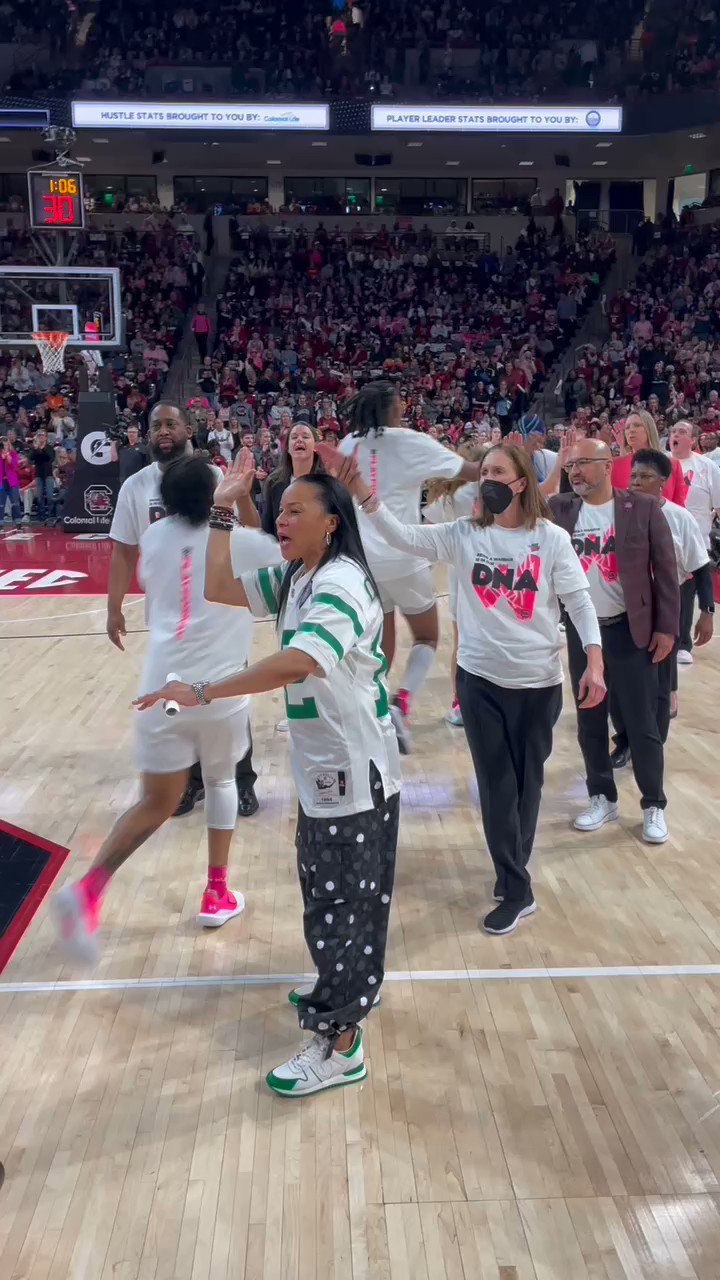 SportsCenter on X: Dawn Staley rockin' the Randall Cunningham Eagles  jersey 🦅  / X