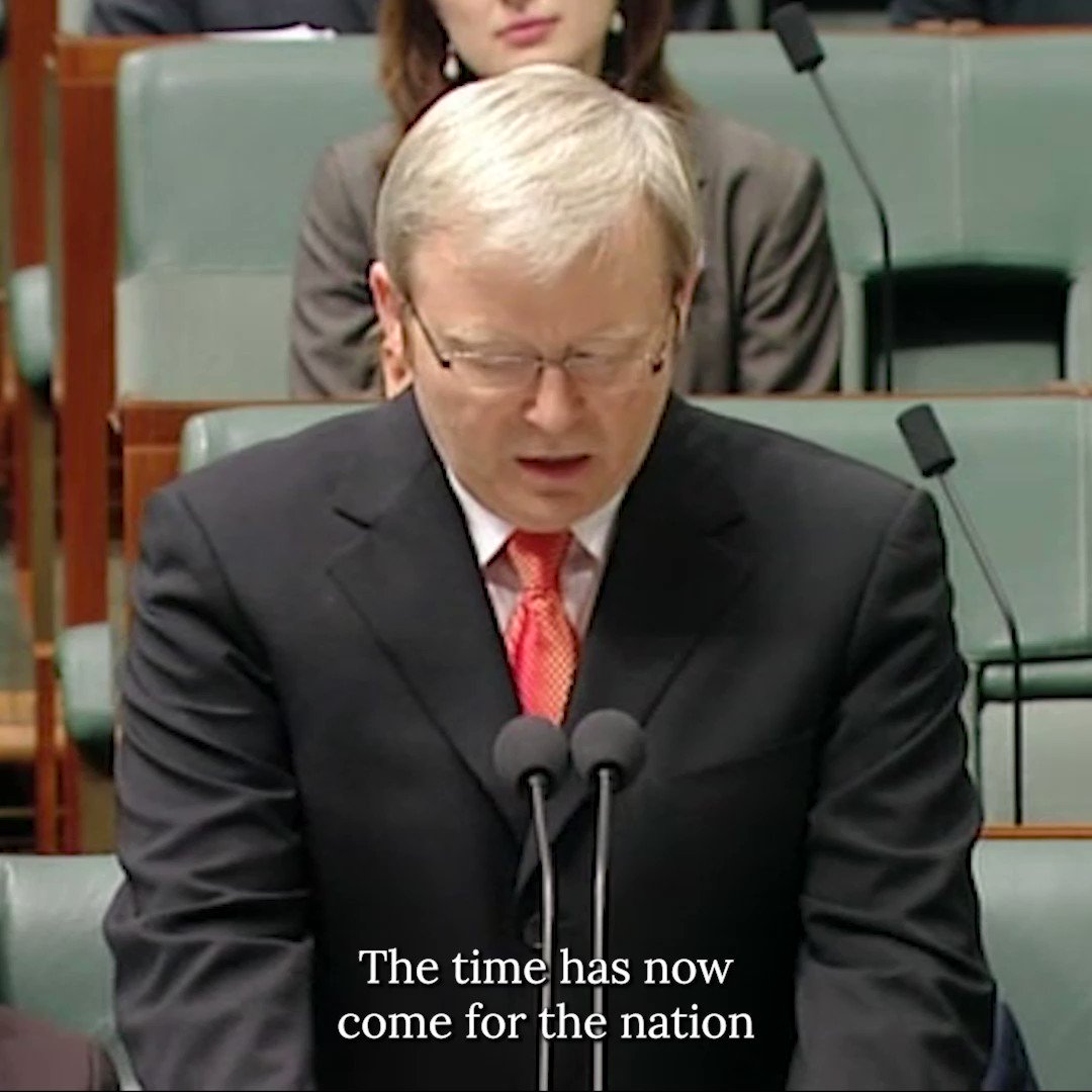 Clare O'Neil MP on Twitter "15 years ago today, Kevin Rudd's apology