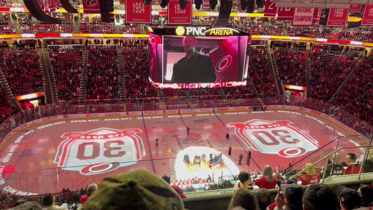 Cam / NoSleeves on Twitter "Picked a great night for a Canes game."