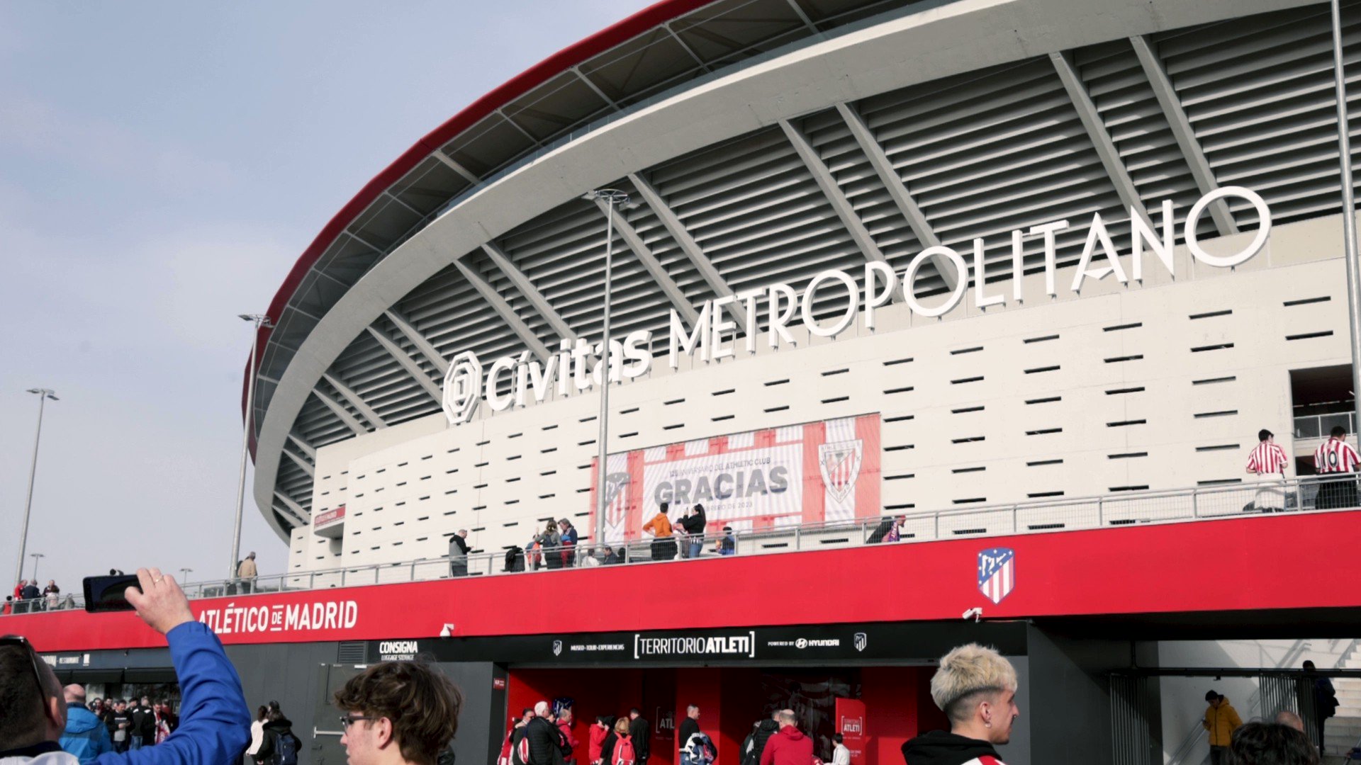 Madrid: Atlético de Madrid Stadium Entry