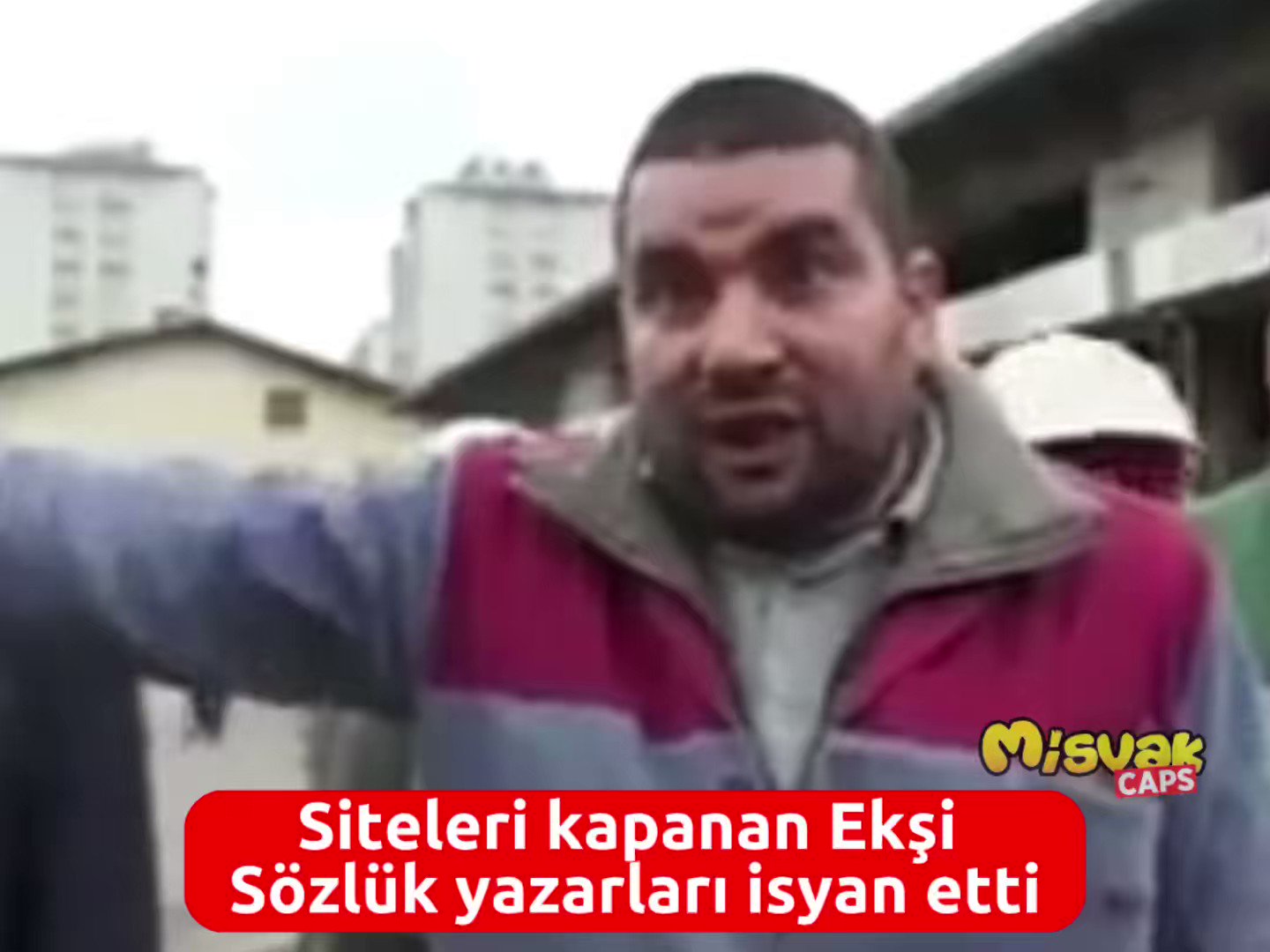 Misvak Caps on Twitter "Ekşi sözlük yetkililerden yardım bekliyor
