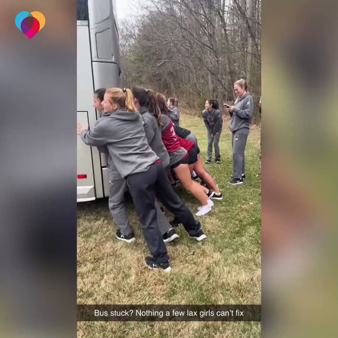 Hayley fixler on twitter rt cbsnews when their bus got stuck in