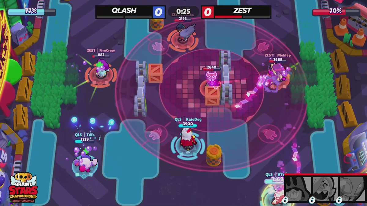 Brawl Stars Esports on Twitter: "Snatching away the Set, @ZESToficial ...
