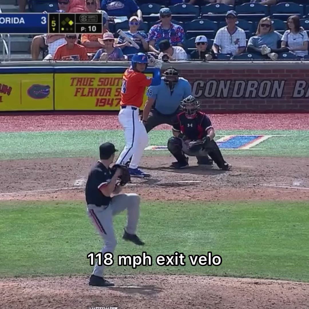 The Baseball Bat Bros on Twitter "Florida’s STARTING PITCHER hit 3