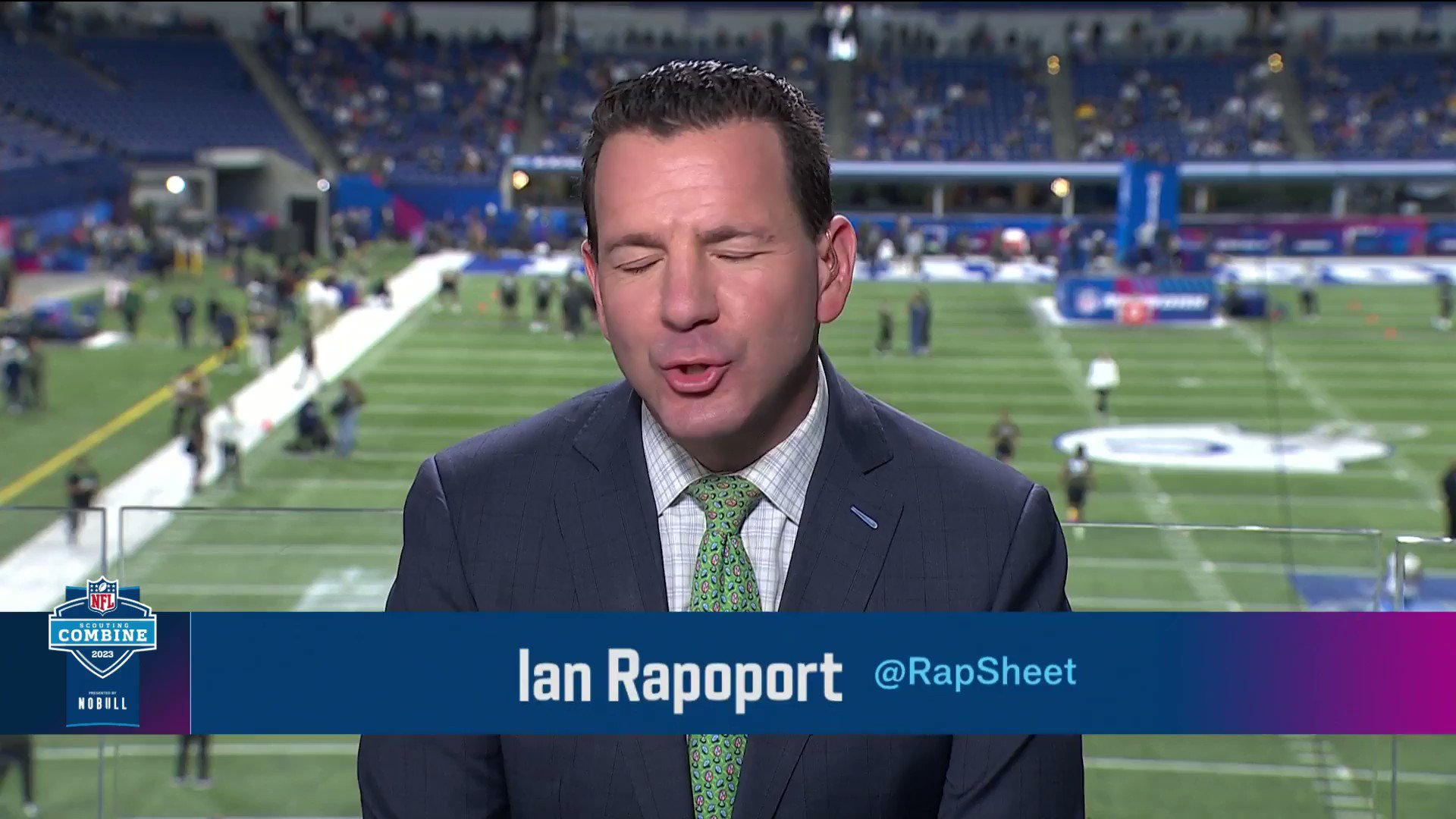 Ian Rapoport on Twitter: "From our coverage of the NFL Scouting Combine