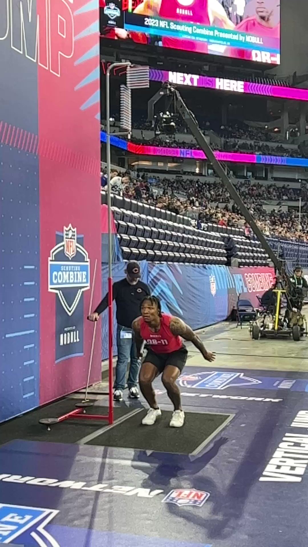 NFL On CBS On Twitter The Highest Vertical Jump EVER Recorded By A nfl-on-cbs-on-twitter-the-highest-vertical-jump-ever-recorded-by-a