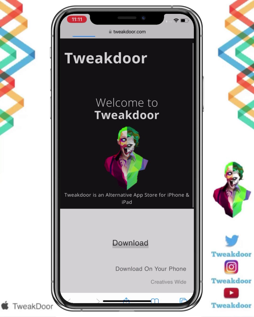 Tweakdoor (hadoiz) / Twitter