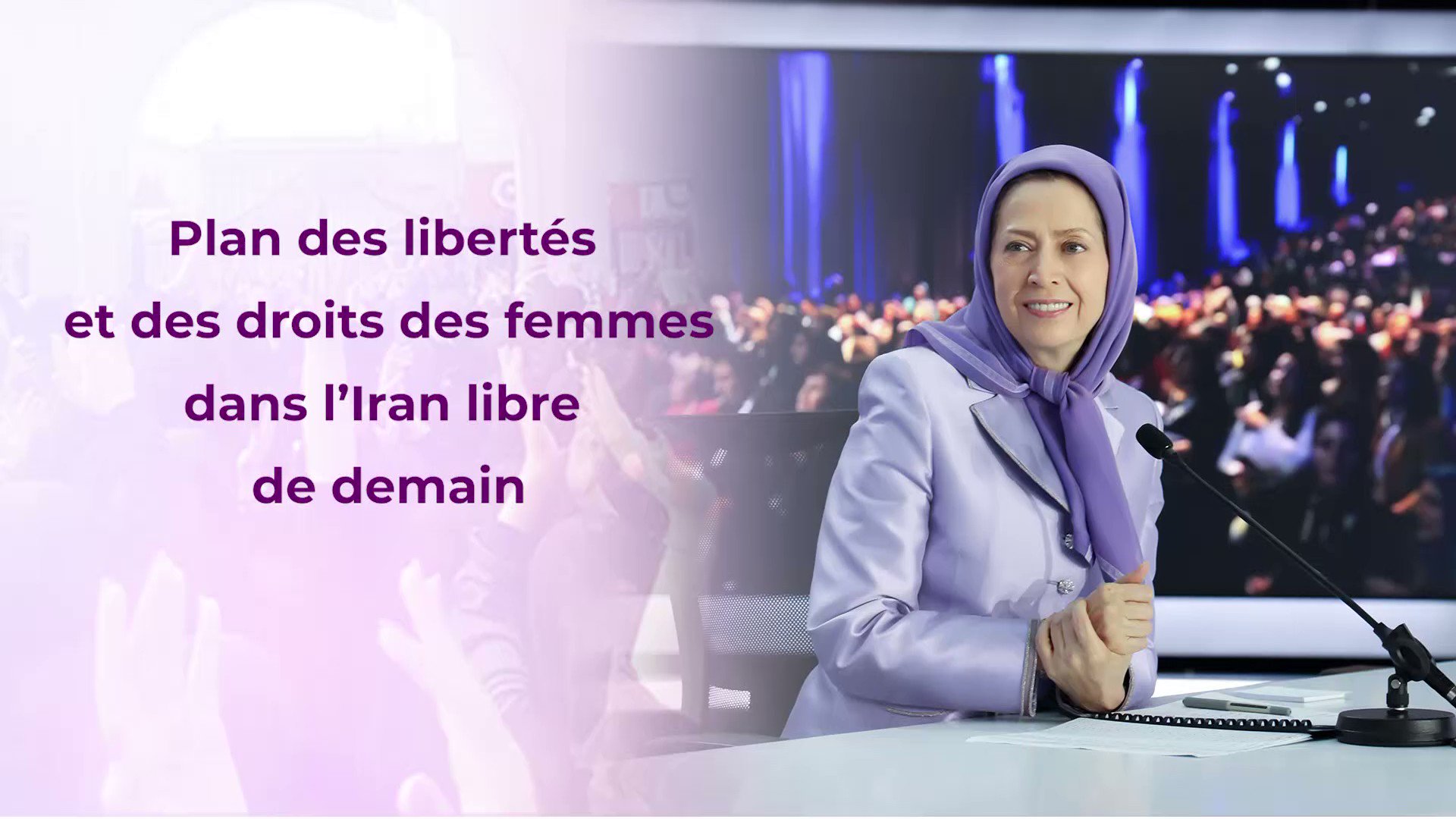 Maryam Radjavi on Twitter: "Les articles les plus importants des droits et libertés des femmes dans l'#Iran libre de demain ne concernent pas seulement la libération des femmes mais aussi la libération
