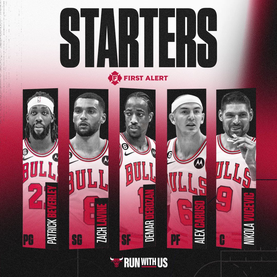 92 bulls starting lineup