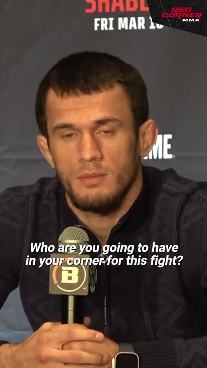 Red Corner MMA on Twitter "Usman Nurmagomedov’s corner is looking