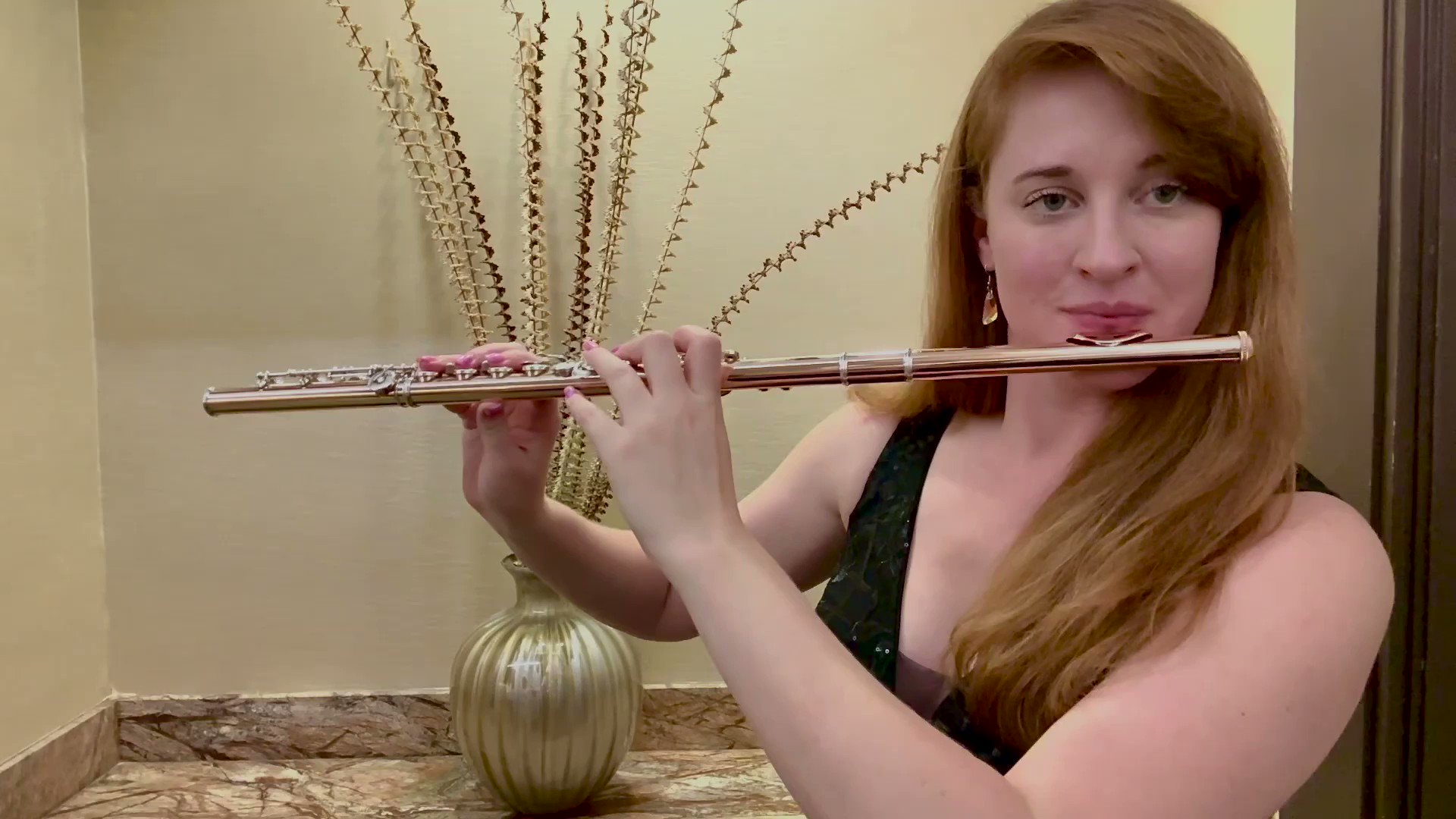 The Washington Post on Twitter "Flutist Alyssa Schwartz performs a