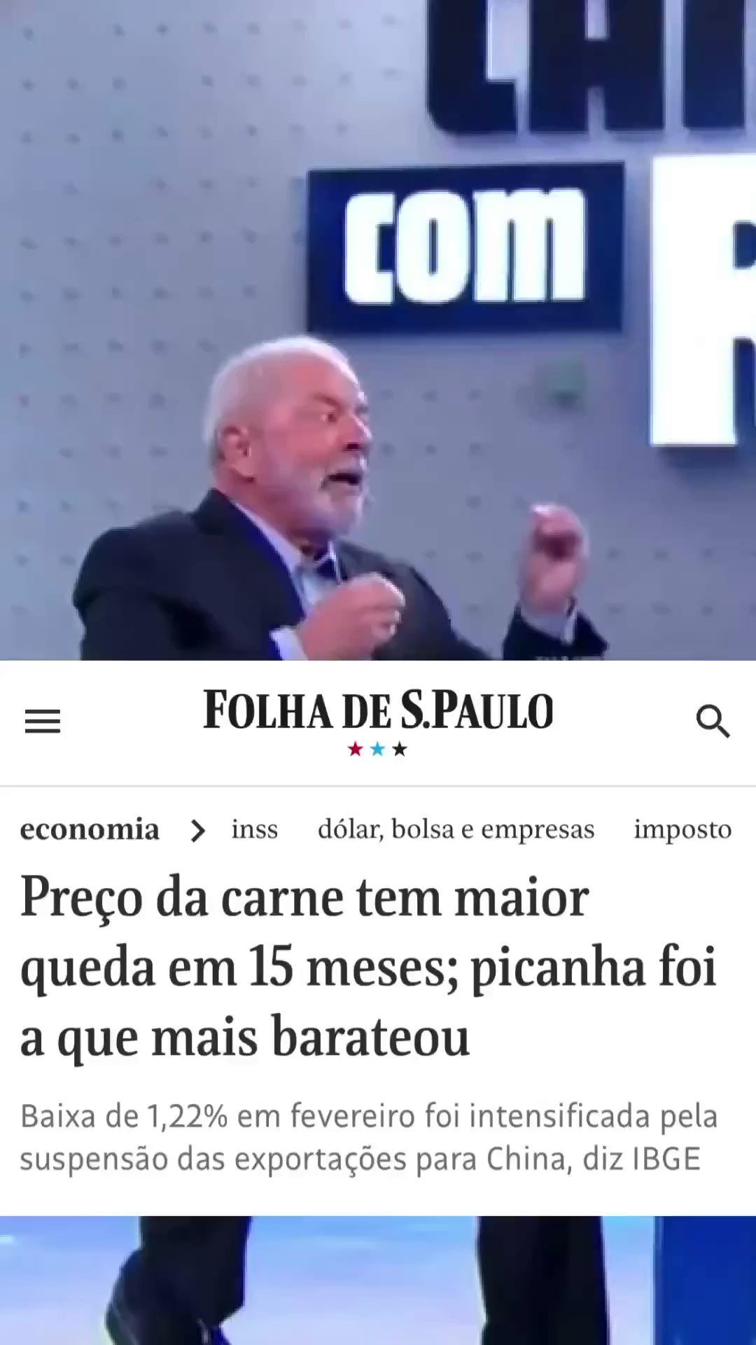 PASSEI 7 DIAS COMENDO A PICANHA DO LULA Experiência Flamino. 177 mil  visualizações - há 3 dias - iFunny Brazil