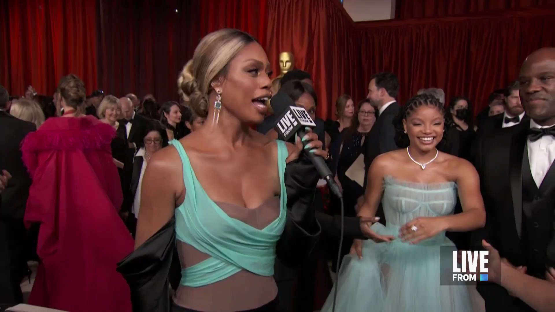 E! News on Twitter: ""The Little Mermaid" star Halle Bailey dishes on