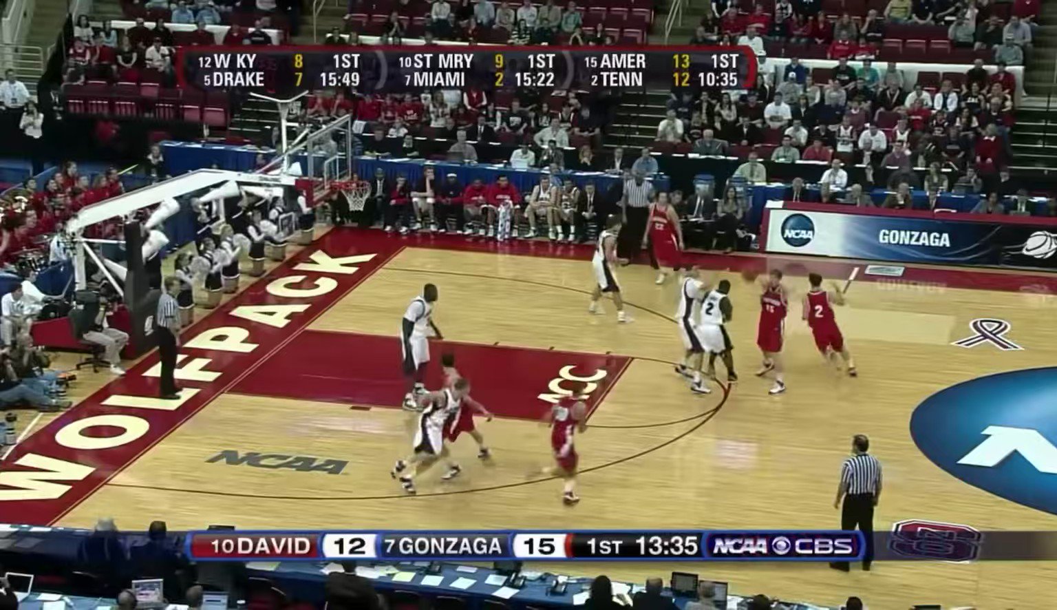 Happy birthday to Stephen Curry. Going nuclear in the 2008 NCAA Tournament. 