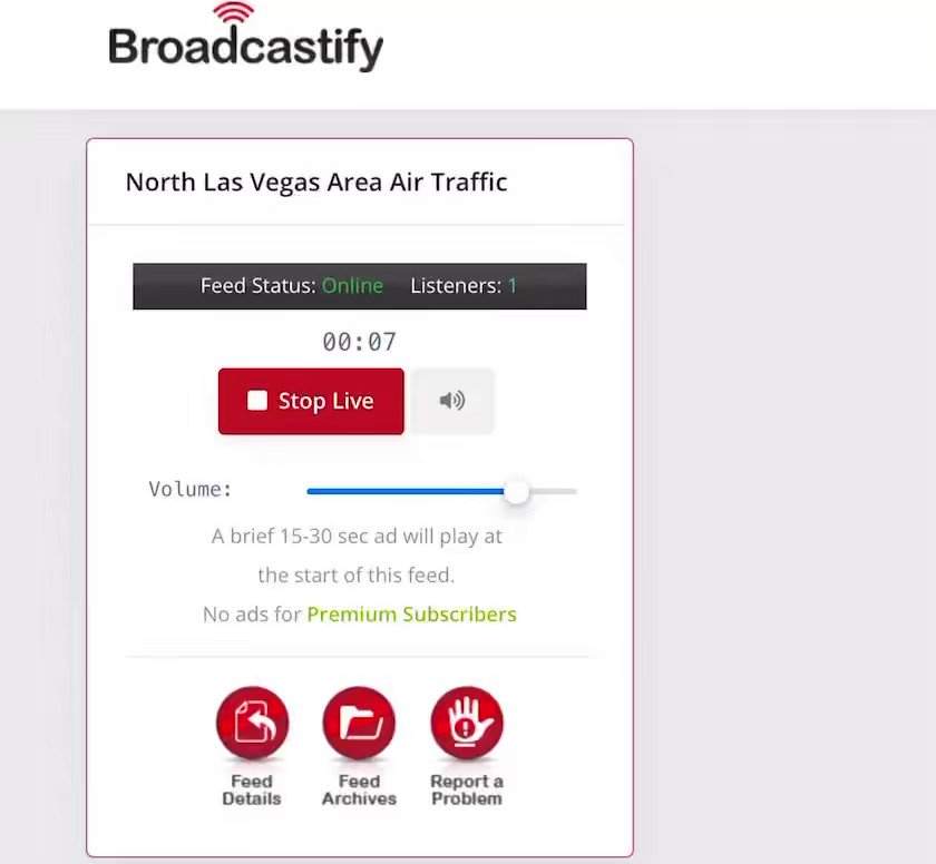 Thenewarea51 on Twitter "You can listen to Red Flag ATC live, here