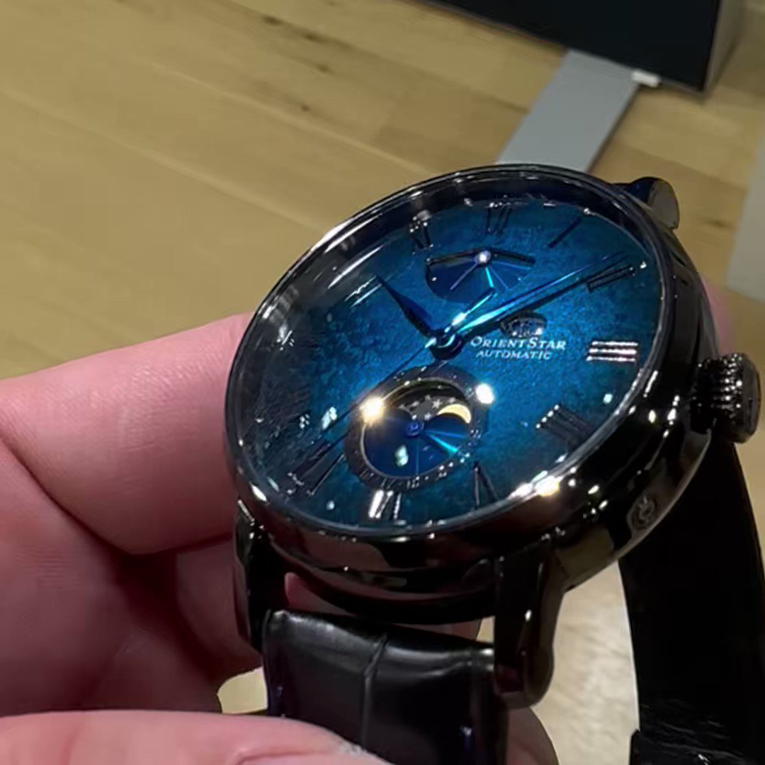 オリエントスター　ムーンフェイズ　訳あり WATCHNAVI編集部 on X: 