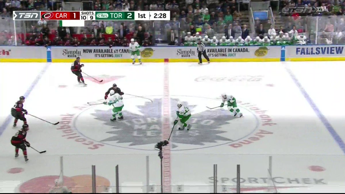 Toronto Maple Leafs on Twitter "Guess you could call it a lucky bounce 😉🍀"