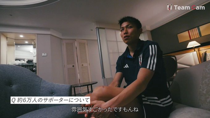 \\国立競技場では 4戦4発⚽//ウルグアイ代表戦後、#西村拓真 選手インタビュー🎙ウルグアイ代表戦の舞台裏は #JFA