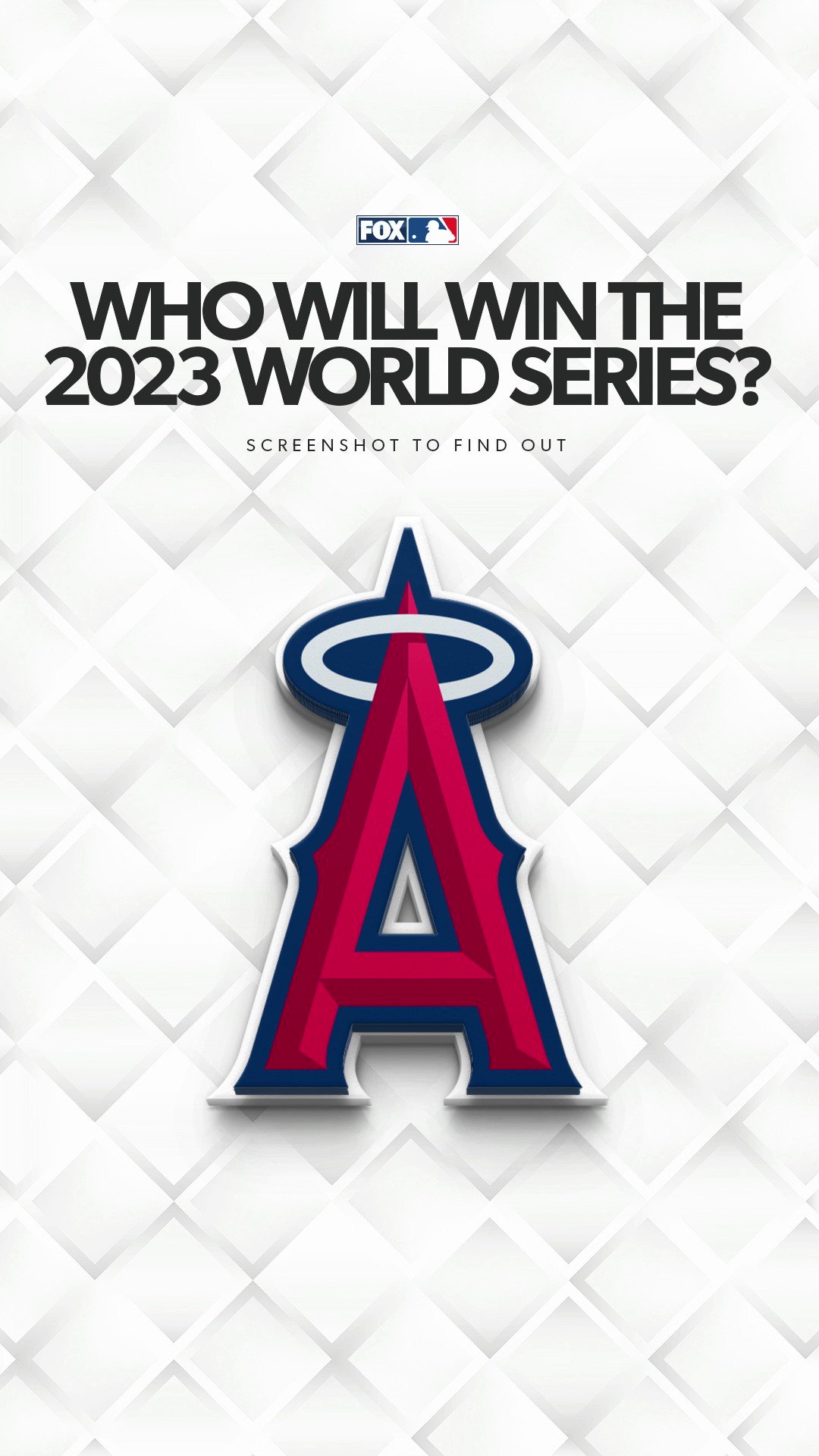 FOX Sports: MLB on X: Who will win the 2023 World Series? 👀 Screenshot to  find out 📱⬇️  / X