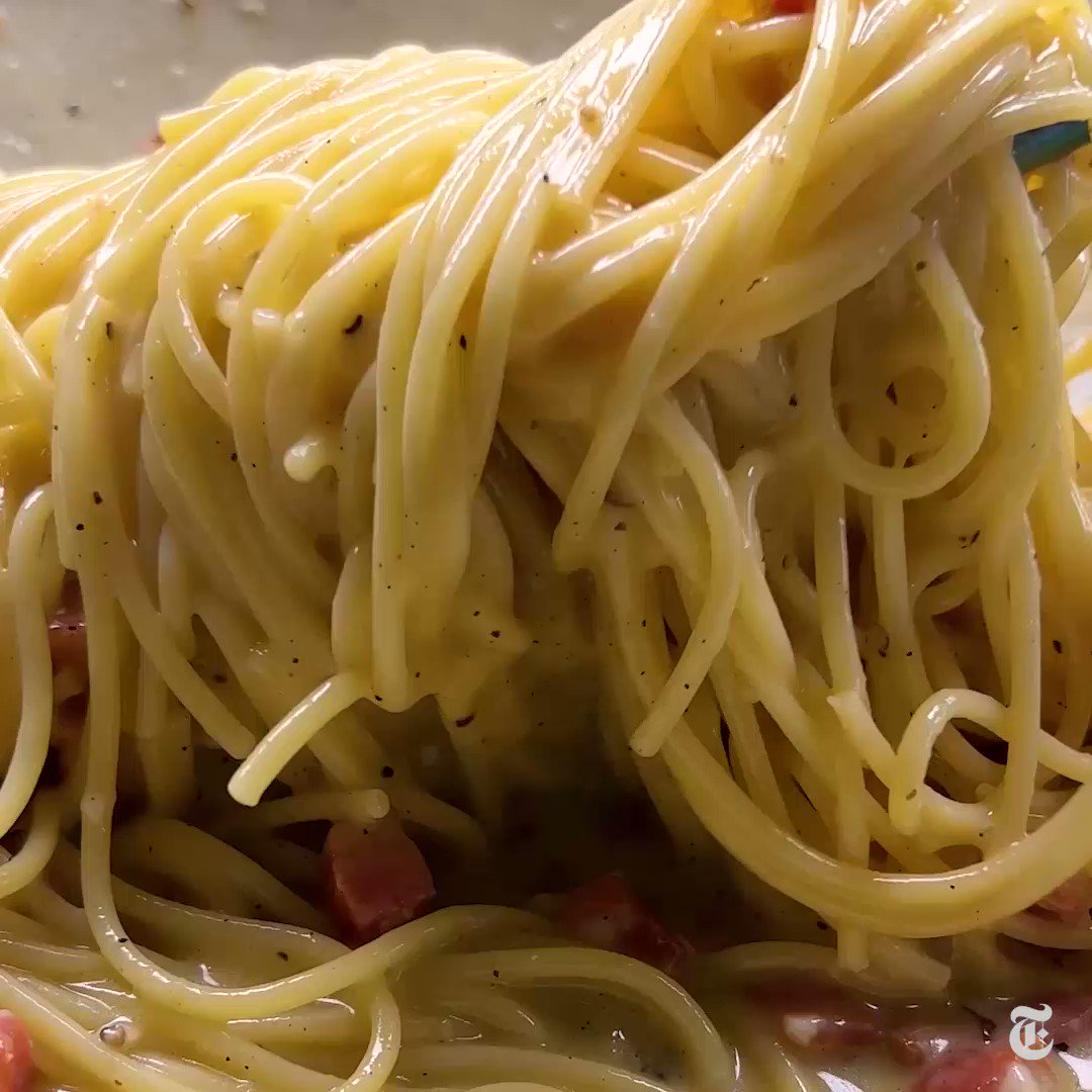The New York Times on Twitter: &amp;quot;This recipe for spaghetti carbonara has ...