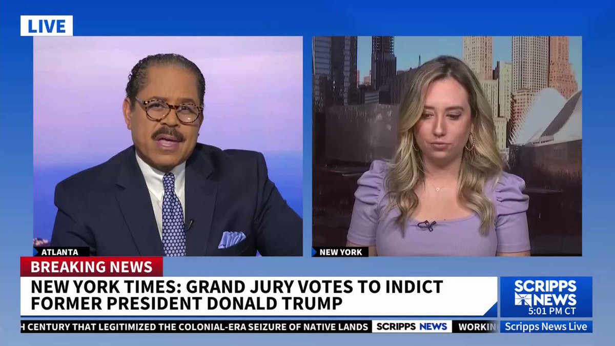 Alex Miller on Twitter "We're following the Trump indictment from all