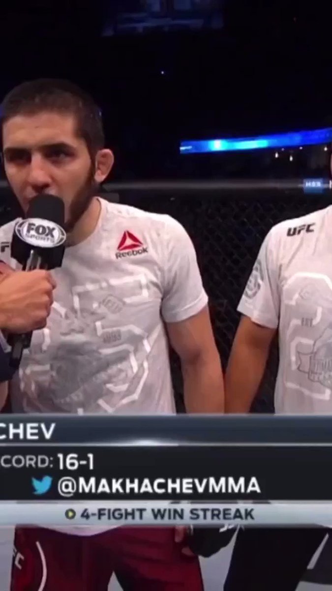 MMA TIME on Twitter "Quand Islam Makhachev avait callout Brock Lesnar