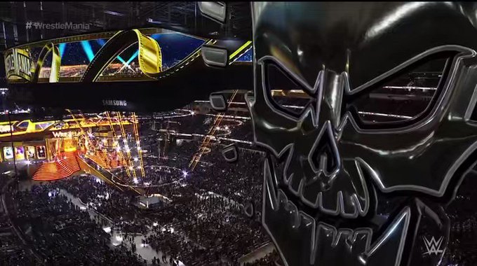 The American Nightmare Cody Rhodes entrance at WWE Wrestlemania to face Roman Reigns 

SoFi Stadium
April