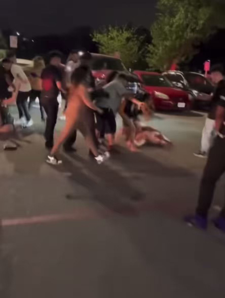 San Antonio brawl: Video shows security slamming woman to ground