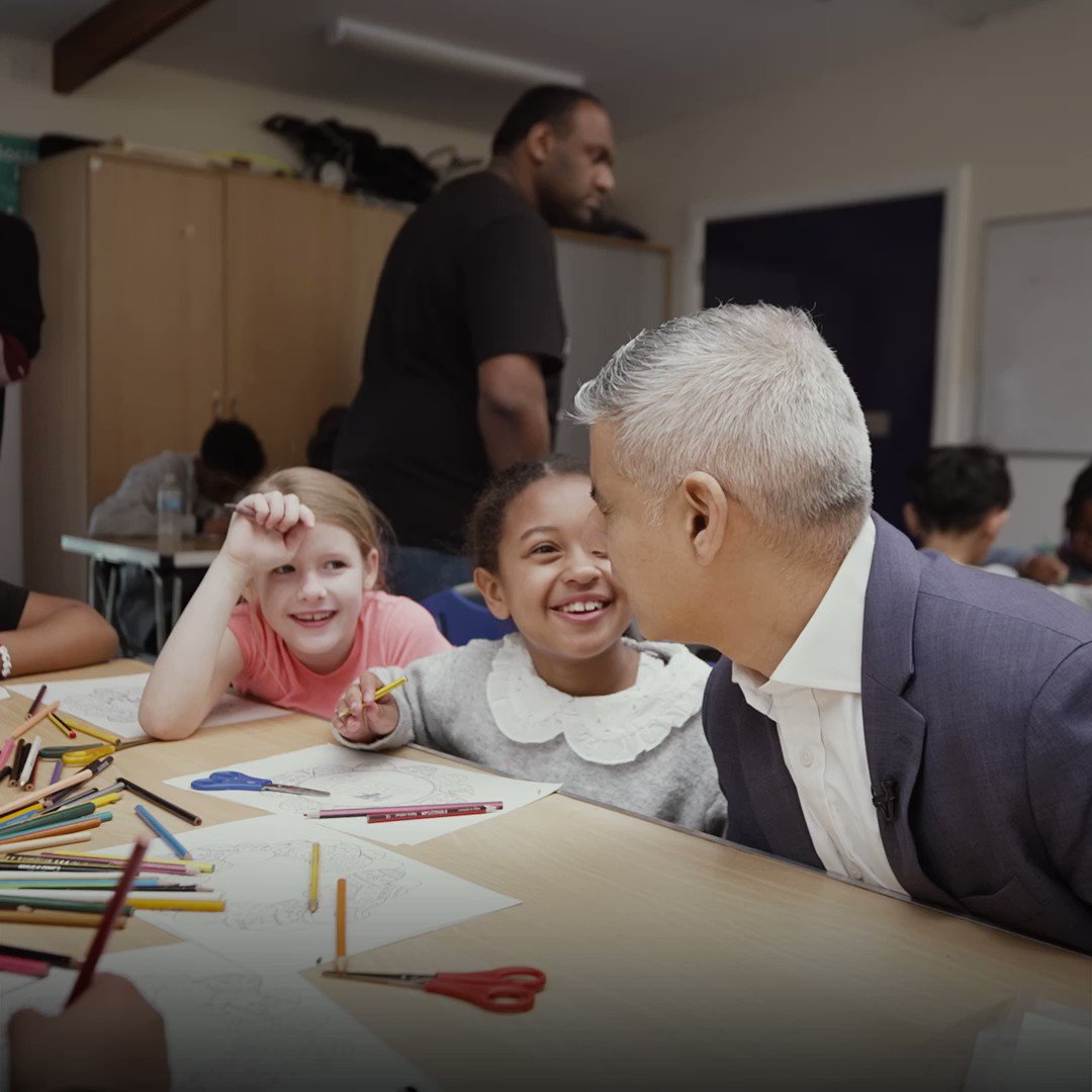 Mayor of london sadiq khan on twitter we re making sure children in
