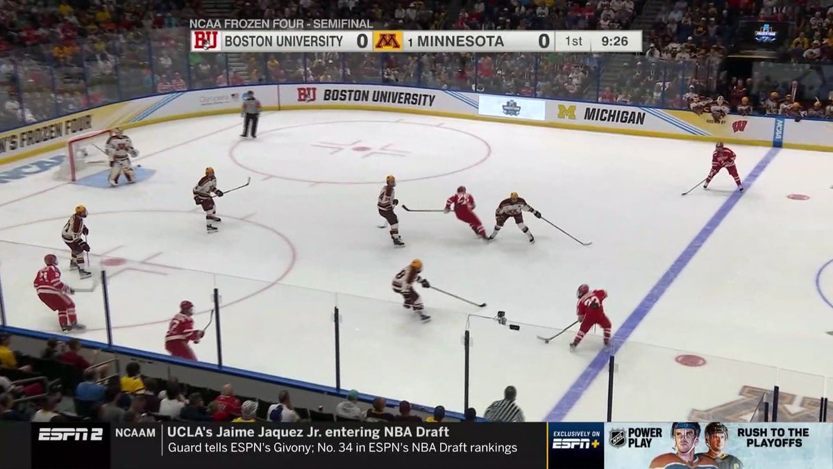 BU Men's Hockey on Twitter "The first goal of the Frozen Four belongs to Sam Stevens!! 📺 ESPN2"