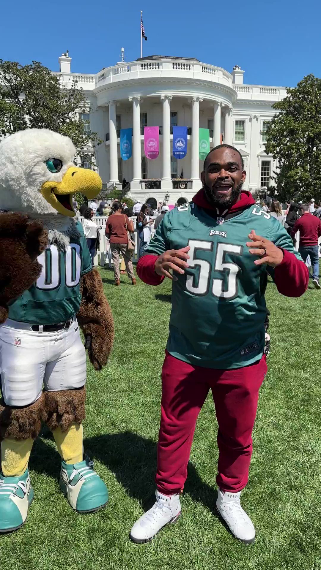 Philadelphia Eagles on X: 'Reppin' at the White House