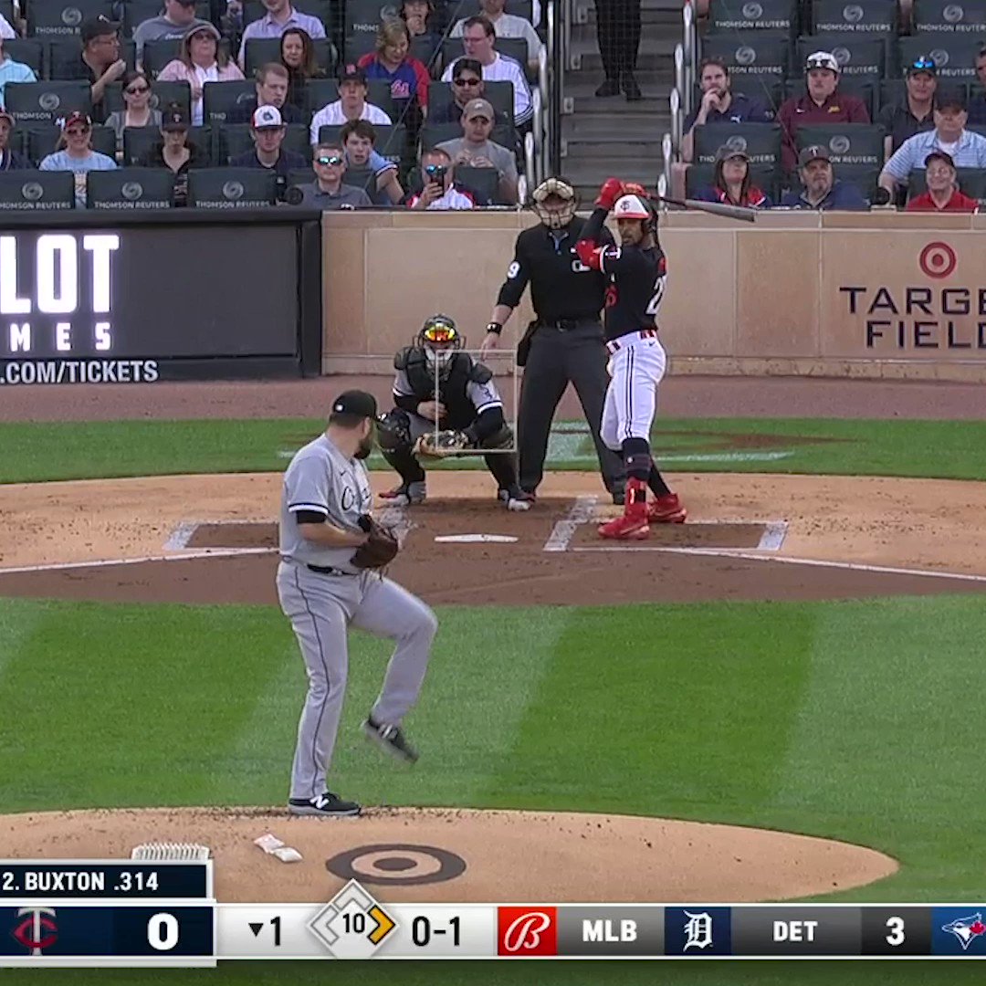 MLB on Twitter "💯 for Buxton! (MLB x BudweiserUSA)"