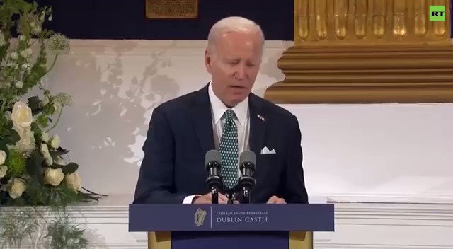 After urging Irish to “LICK the world” and telling some whoppers, Dementia Joe gets LOST in the labyrinth of – an unobstructed stage 88dljT9BbzOijryi