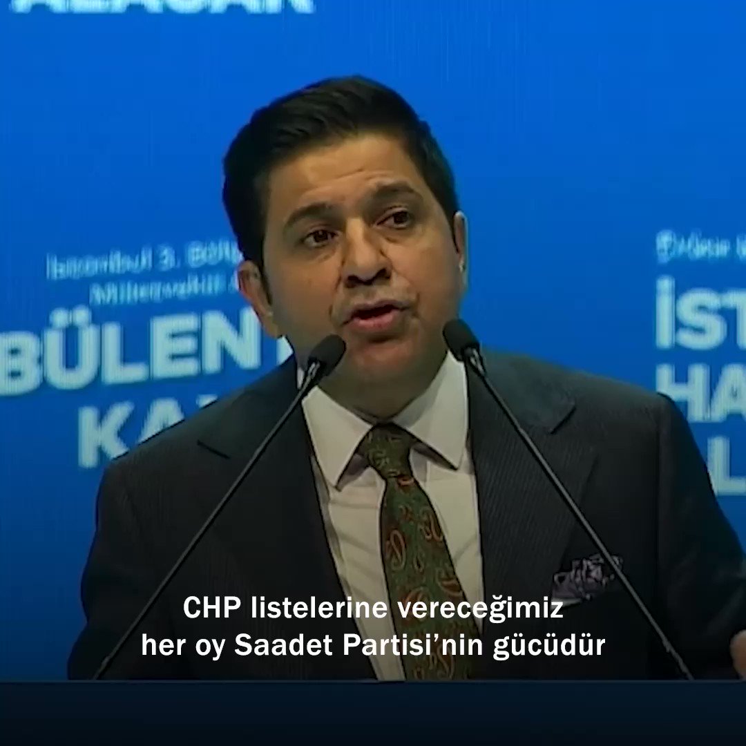 Yeni Şafak on Twitter: "Saadet Partisi Genel Başkan Yardımcısı Bülent Kaya: "CHP'ye verilen oylar Saadet Partisi'nin namusu ve onurudur."" / Twitter
