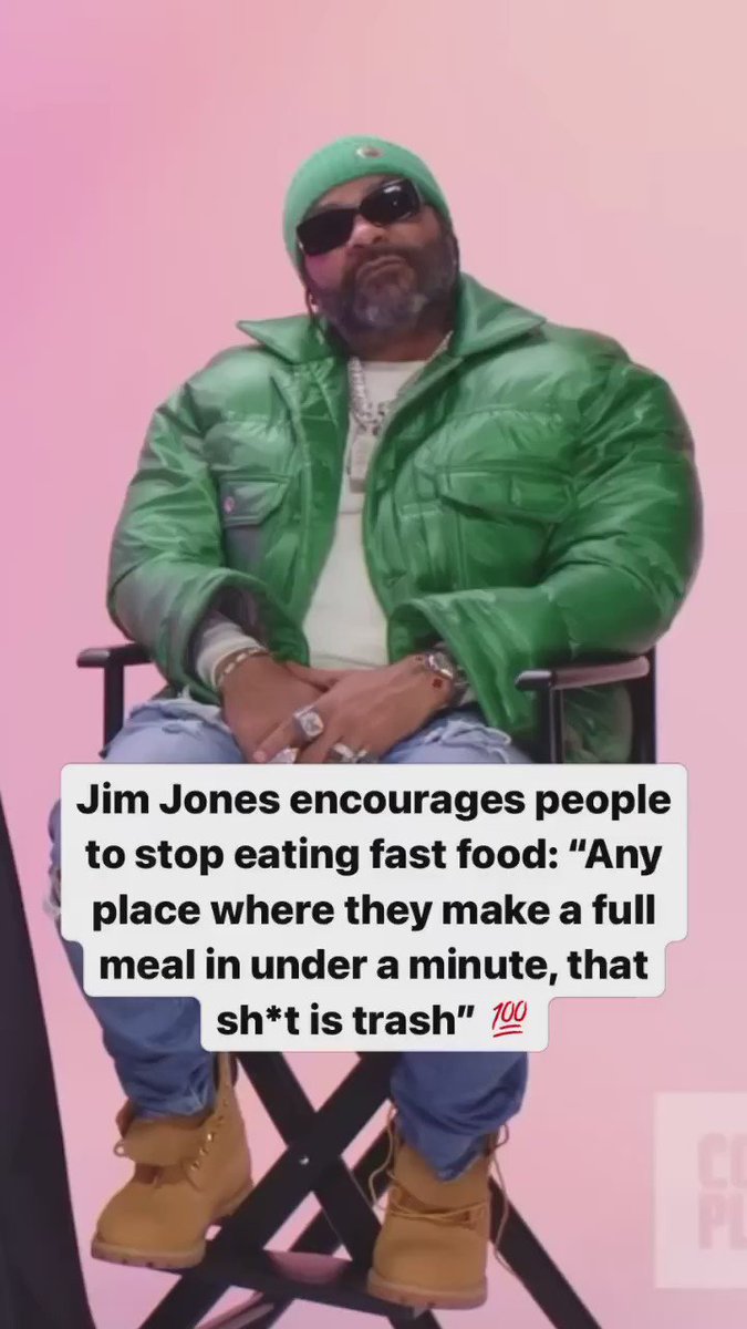 Daily Loud On Twitter Jim Jones Encourages People To Stop Eating Fast daily-loud-on-twitter-jim-jones-encourages-people-to-stop-eating-fast