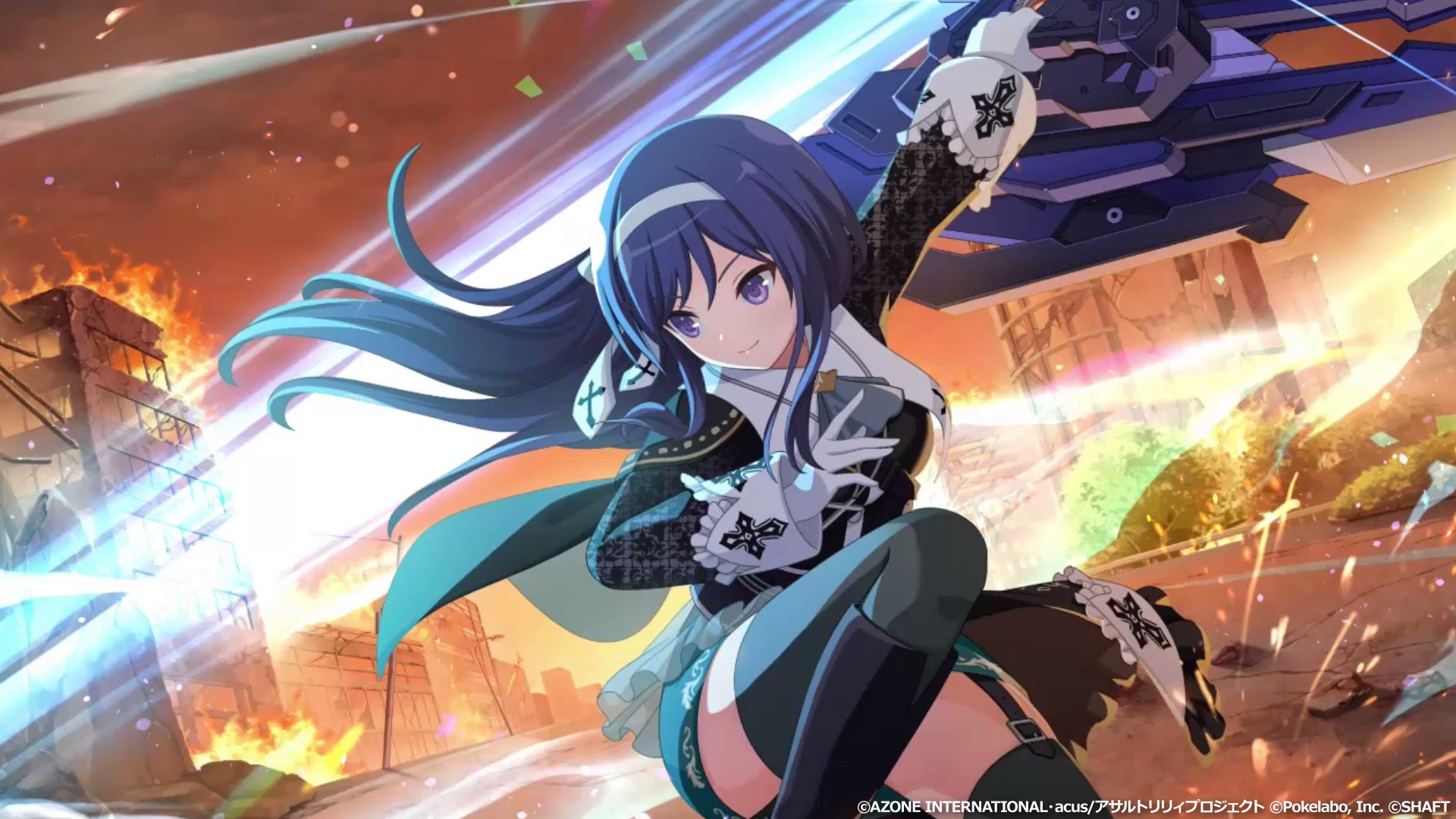 アサルトリリィ Last Bullet B2 タペストリー 優珂＆美岳 アサルトリリィ Last Bullet（#ラスバレ）公式 on X: 
