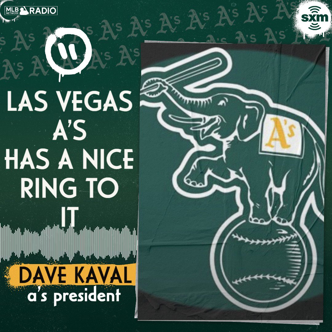 MLB Network Radio on SiriusXM on X: Dave Kaval: There's a lot of  excitement in our organization about having a path forward. #Athletics