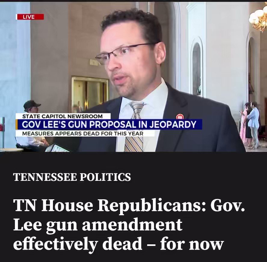 Tennessee Republicans Reluctant To Act On Gov Lee 39 S Gun Reform
