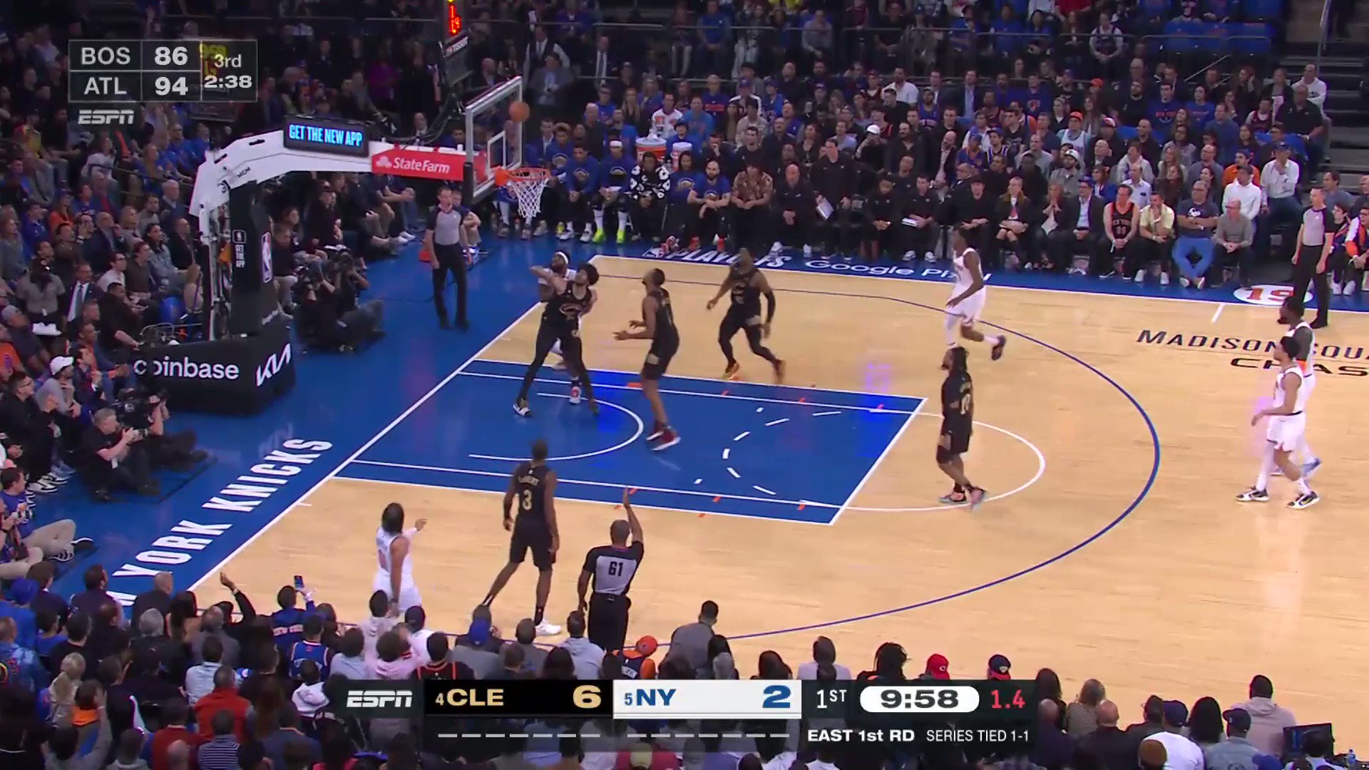 NBA On Twitter RJ Barrett For Three And MSG Is Rockin CLE NYK Game nba-on-twitter-rj-barrett-for-three-and-msg-is-rockin-cle-nyk-game