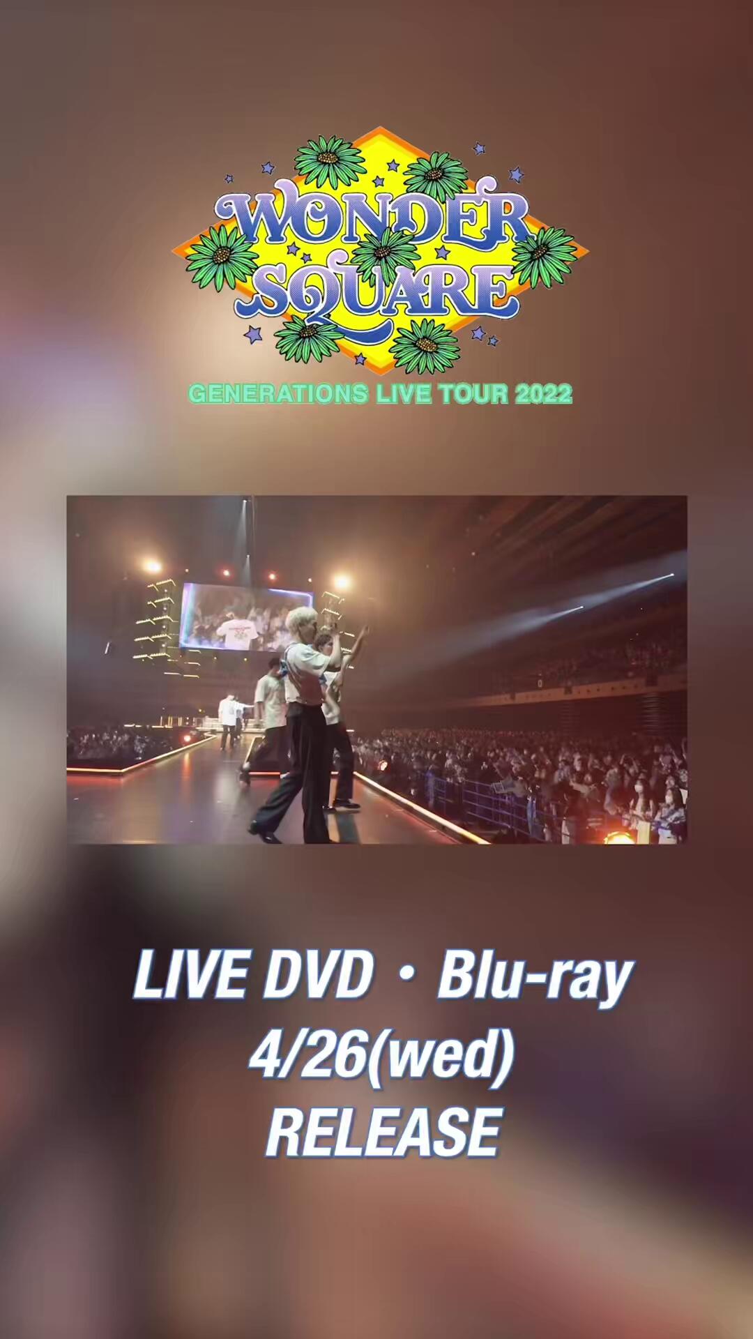 GENERATIONS LIVEDVD 2022