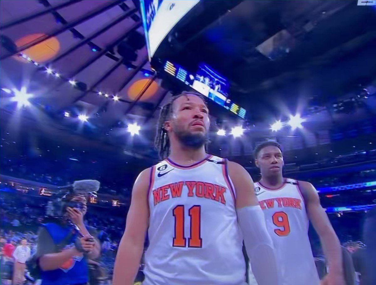 New York Basketball on Twitter "Game 4 stars Jalen Brunson and RJ