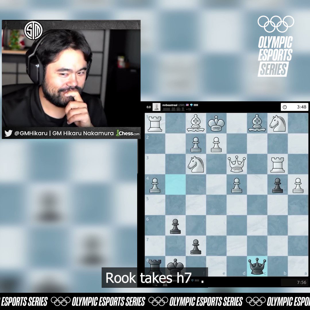The Olympic Games on X: Hikaru has entered the game! ♟️🎮 At