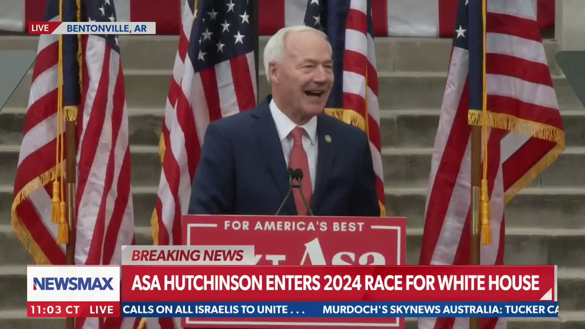 Lil King TrahMouth on Twitter "RT NEWSMAX BREAKING Former Arkansas