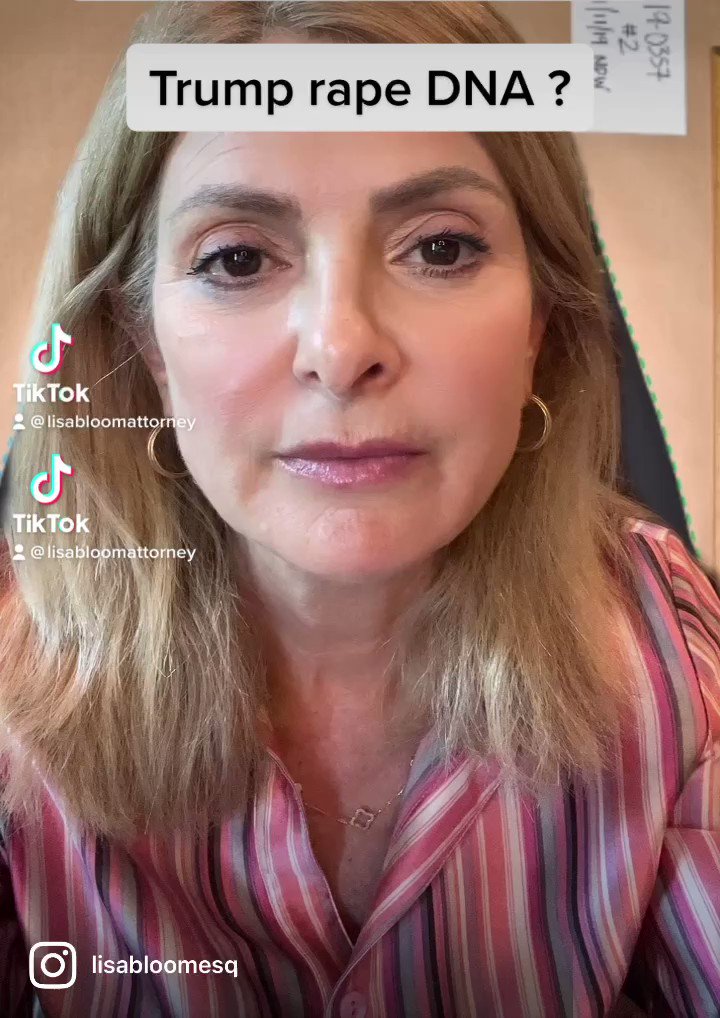 Lisa Bloom on Twitter "Why no DNA evidence is coming in to the Trump