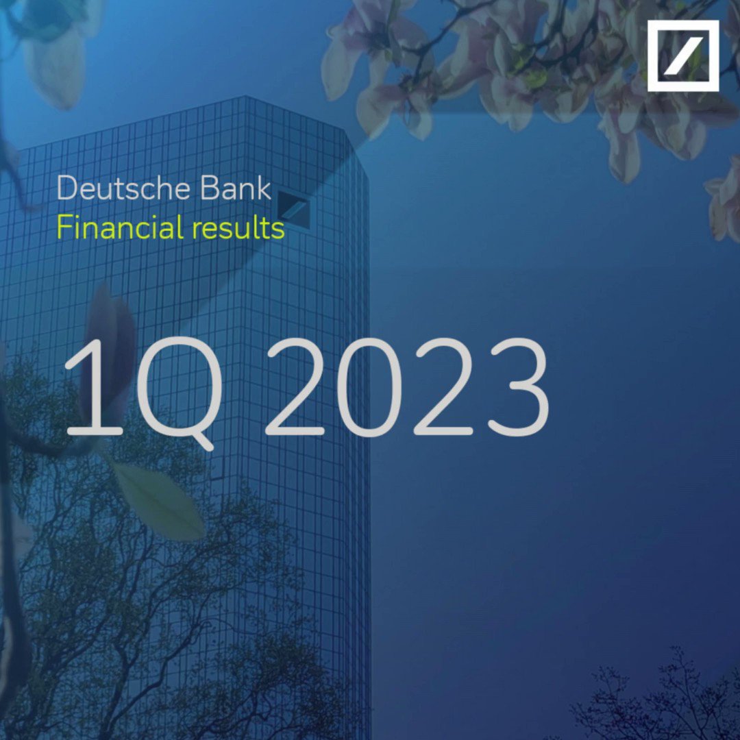 Deutsche Bank on Twitter "dbresults 📣 Deutsche Bank reports highest